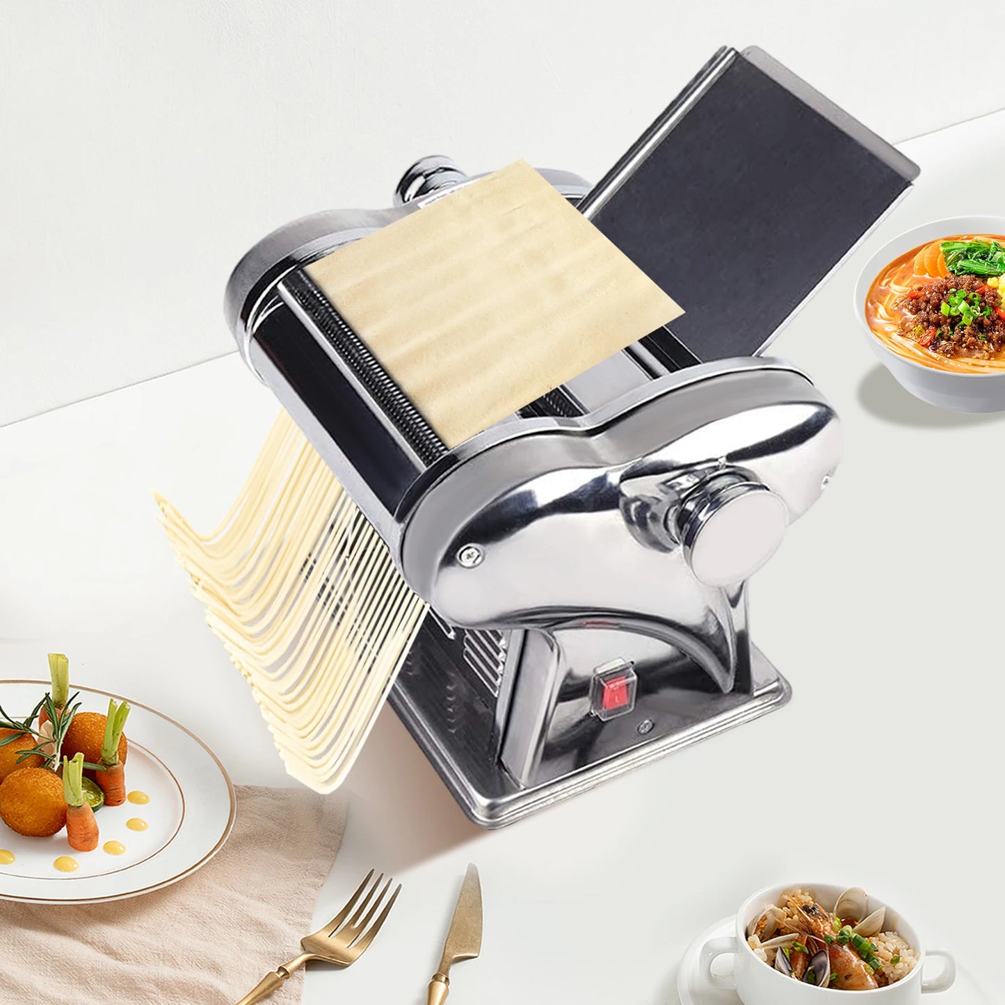 Hign-Concerned 135W Automatic Noodle Maker Pasta Machine