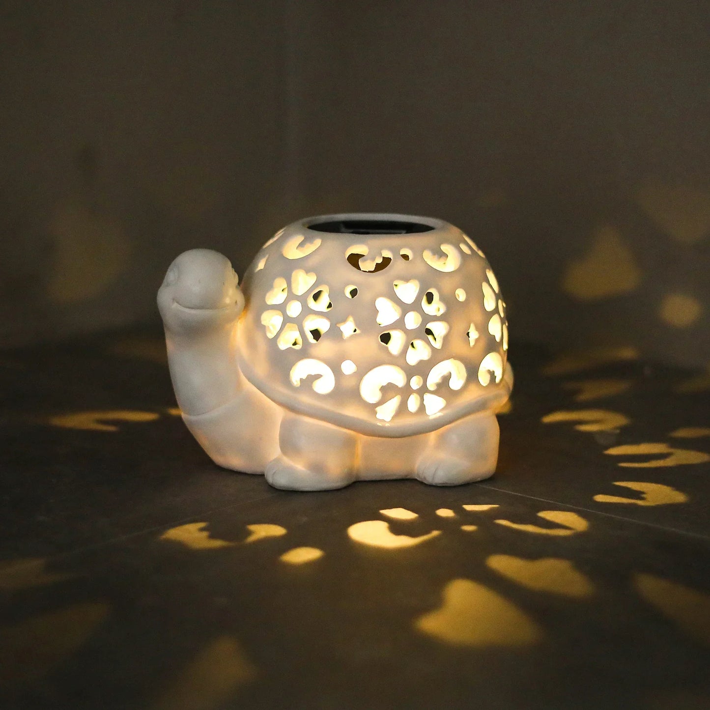 Solar Garden Statue With Light Gift For Mom Rose Bees