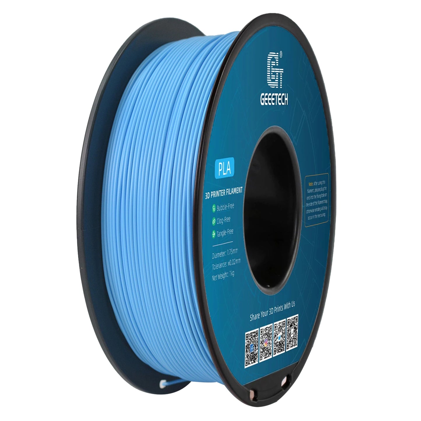 Geeetech Standard PLA Filament for 3D Printing Enthusiasts
