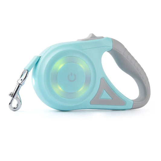 Booteely Automatic Retractable Dog Leash With Flashlight
