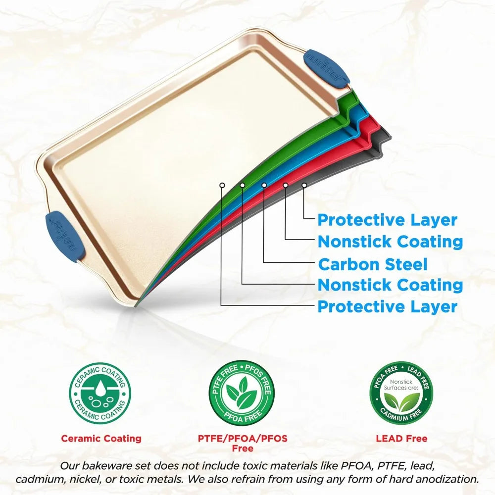 Hign-concerned Nonstick Bakeware CarbonSteel Pizza Crisper