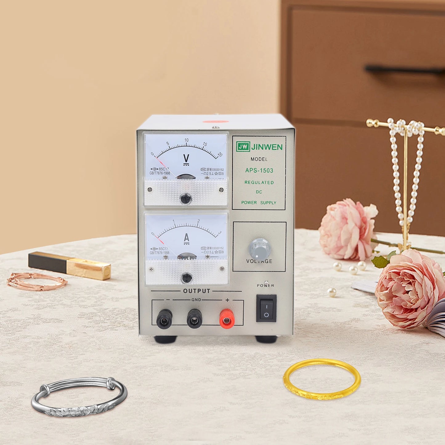 Hign-concerned Jewelry Plating Kit With Voltage Regulation