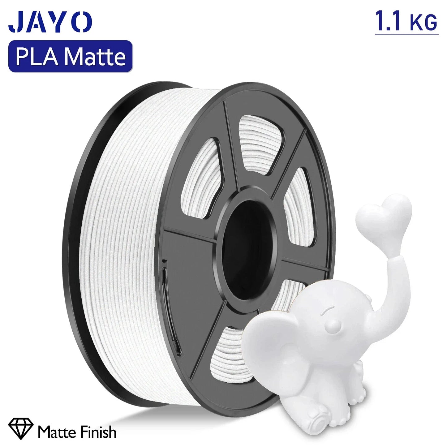 JAYO Matte PLA Filament For 3D Printing Superior Finish