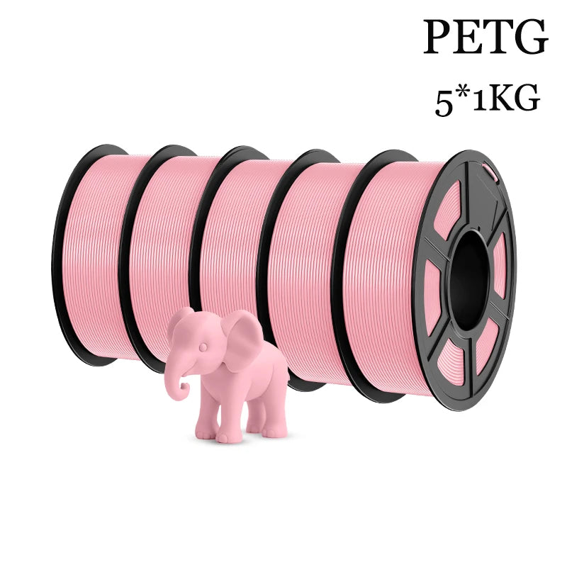 TECBEARS PETG Filament Set for 3D Printer Projects