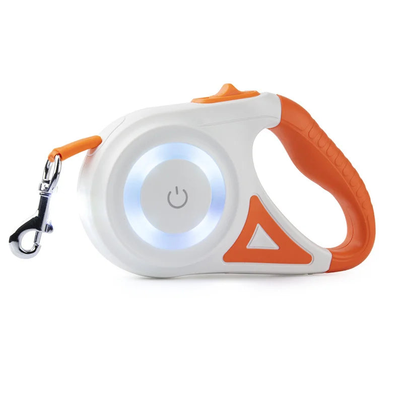 Booteely Automatic Retractable Dog Leash With Flashlight