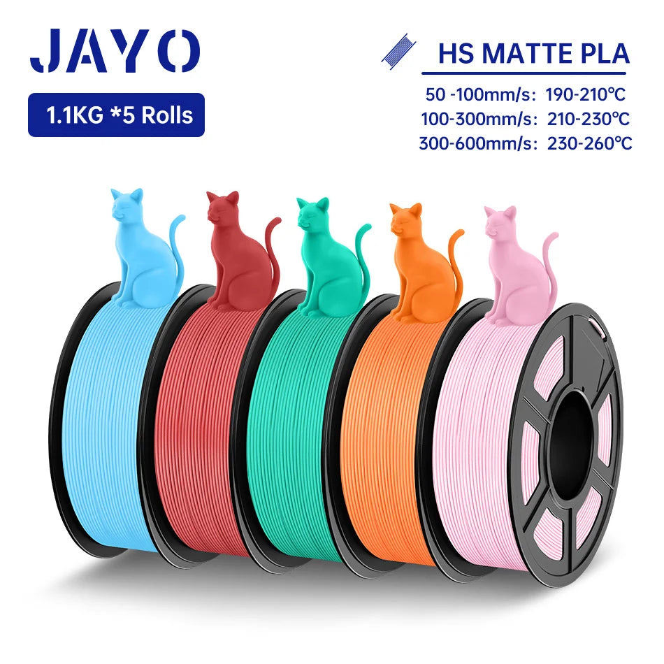 JAYO High Speed Matte PLA Filament For 3D Printing Pro