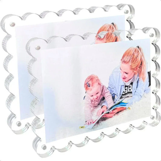 Hign Concerned Acrylic Magnetic Picture Frame Double Sided