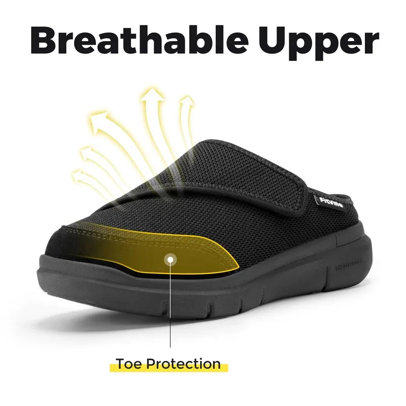 Orthopedic Women Slippers Fleece Lined Arch Support Indoor