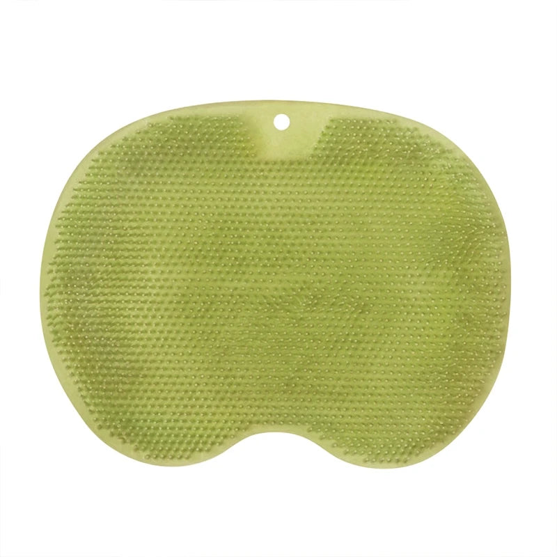Hign-concerned Silicone Shower Foot Scrubber Bath Mat