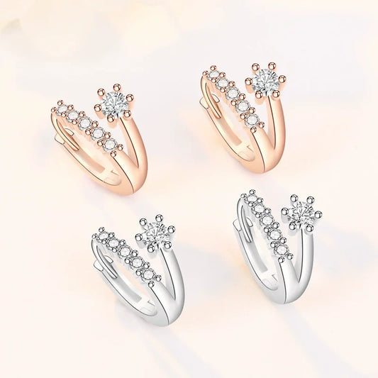 AUKYGGUSCN Women Simple Drop Earrings Metal Jewelry