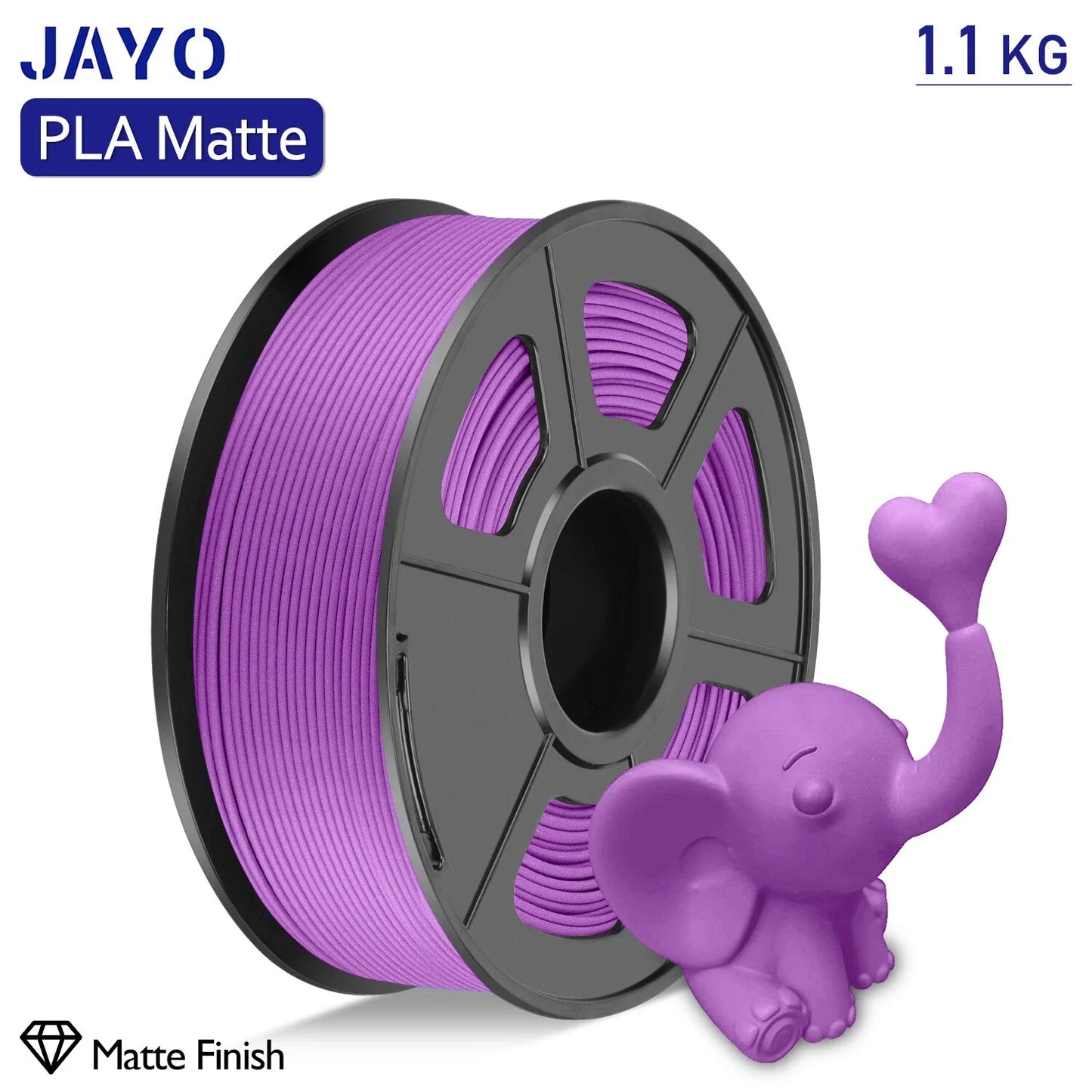 JAYO Matte PLA Filament For 3D Printing Superior Finish