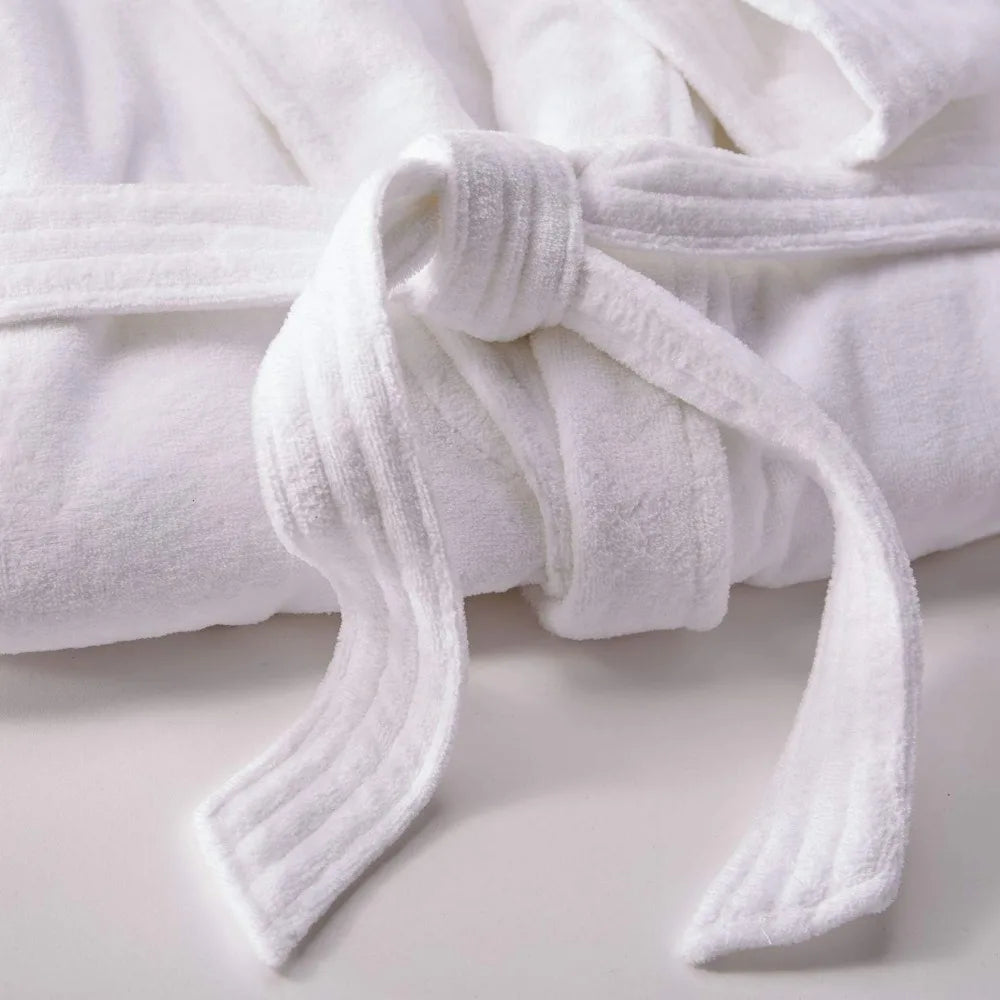 Hign Concerned Terry Velour Bathrobe Luxury Hotel Spa Robe