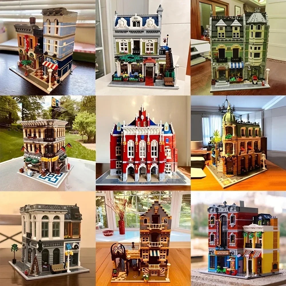 Guangdong TownHall TudorCorner BrickBank CafeCorner Blocks