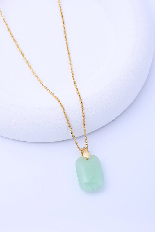 Hign-concerned Hetian Jade Copper Coin Pendant Necklace