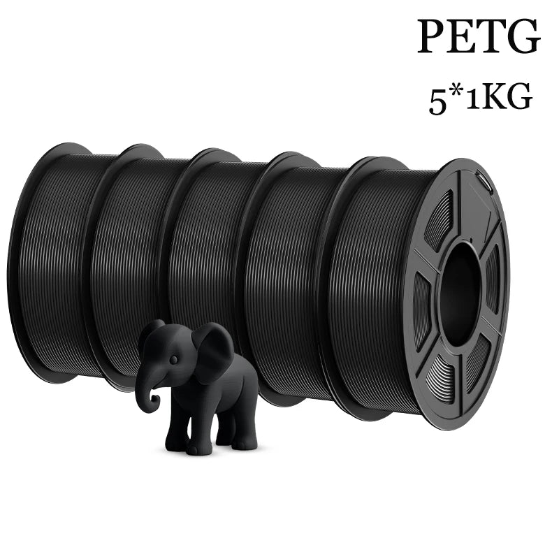 TECBEARS PETG Filament Set for 3D Printer Projects