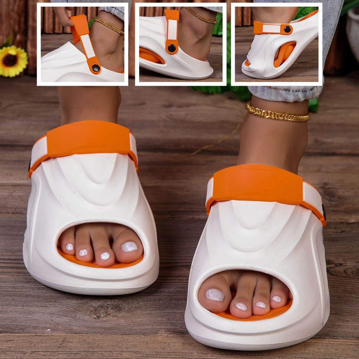 Summer Slip Resistant Women Sandals Casual Beach Slippers