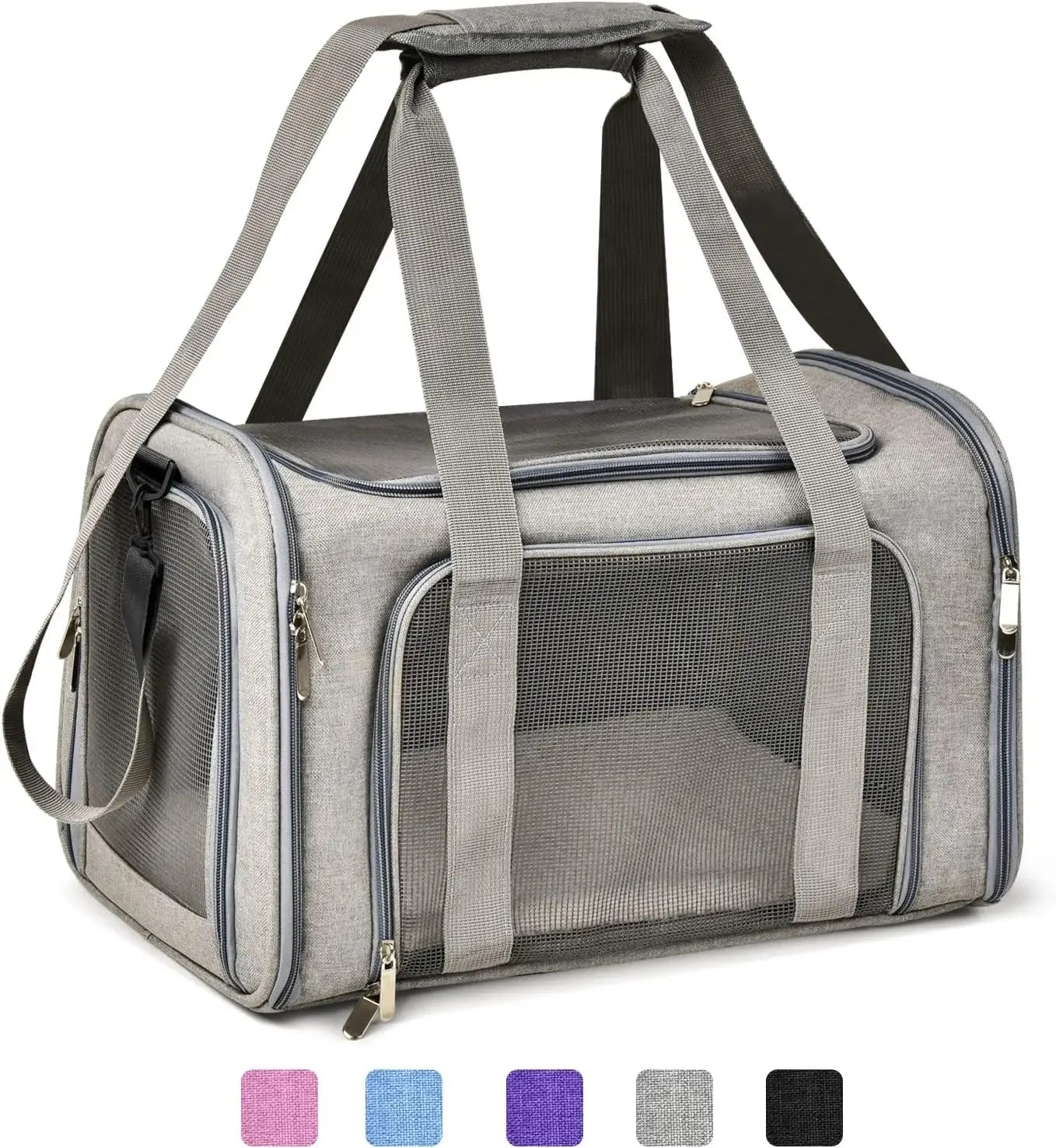 TSA Soft Pet Carrier Collapsible Waterproof For Small Pets