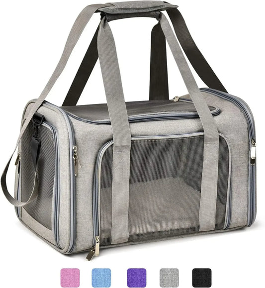 TSA Soft Pet Carrier Collapsible Waterproof For Small Pets