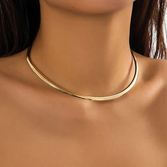Ingemark Vintage Iron Torques Choker Necklace For Women