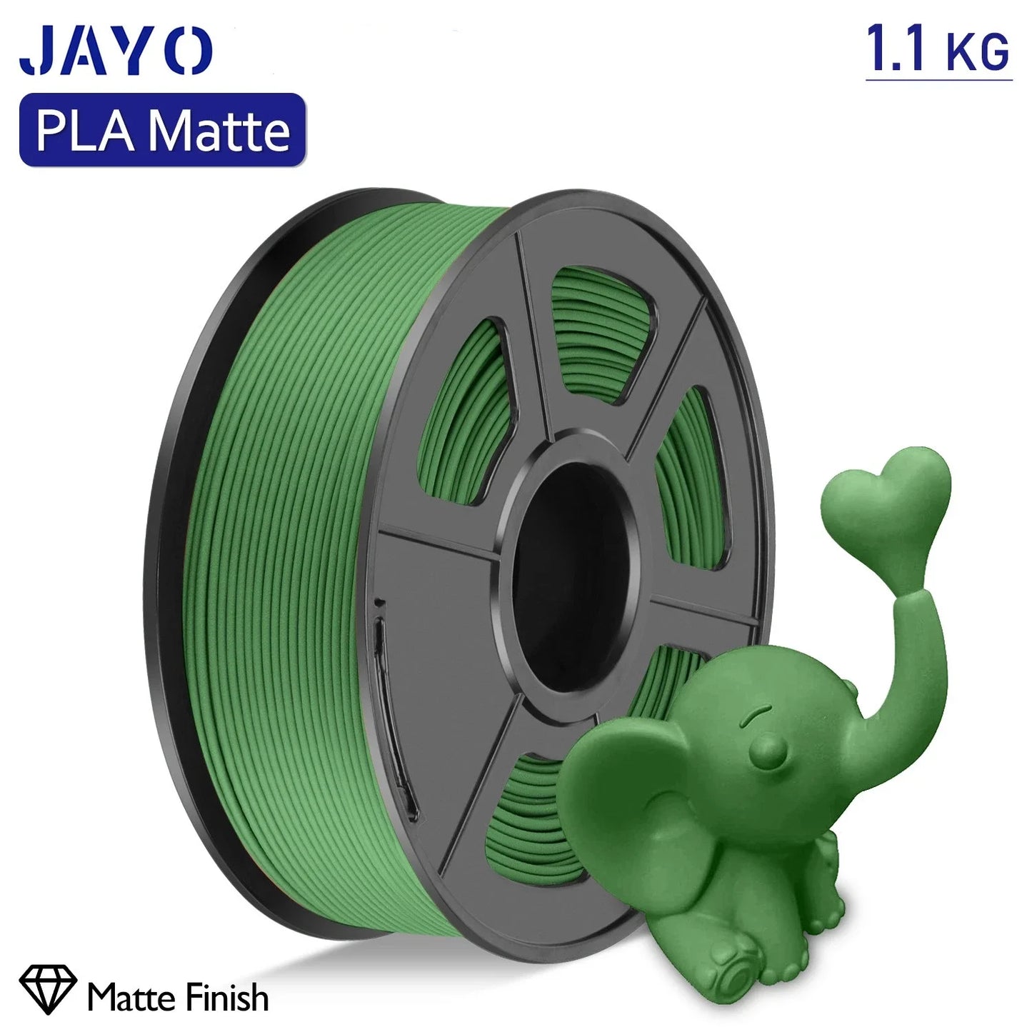JAYO Matte PLA Filament For 3D Printing Superior Finish