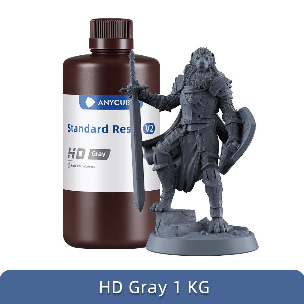 Anycubic 405nm UV Resin Standard V2 For Photon 3D Printer