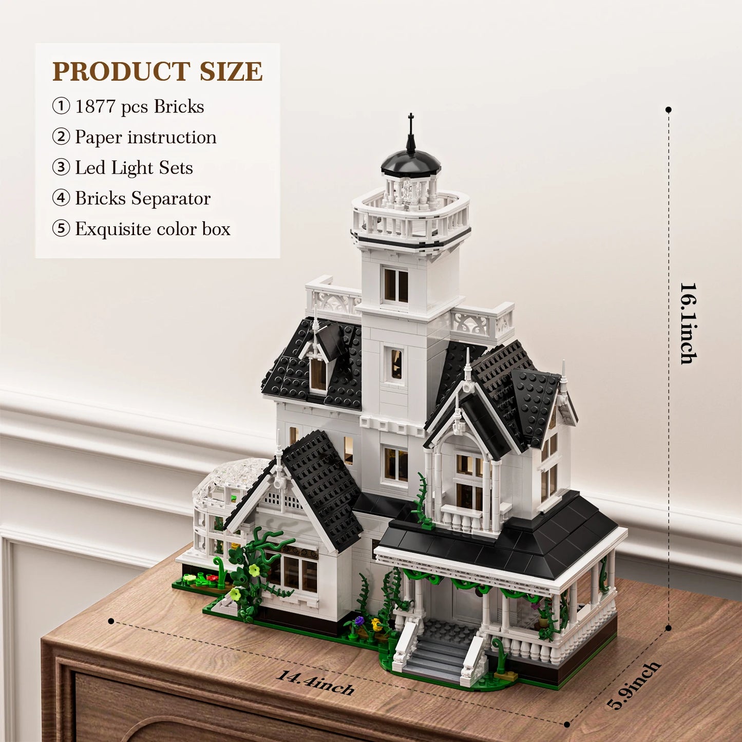 Owens Magic House Building Blocks Set Architecture Kit