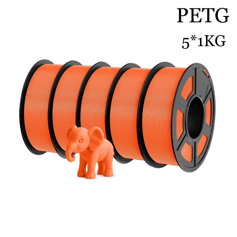 TECBEARS PETG Filament Set for 3D Printer Projects