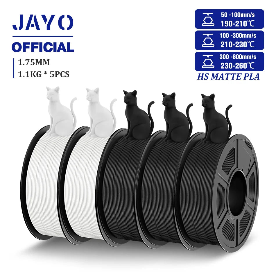 JAYO PLA Matte High Speed 3D Printer Filament Classic