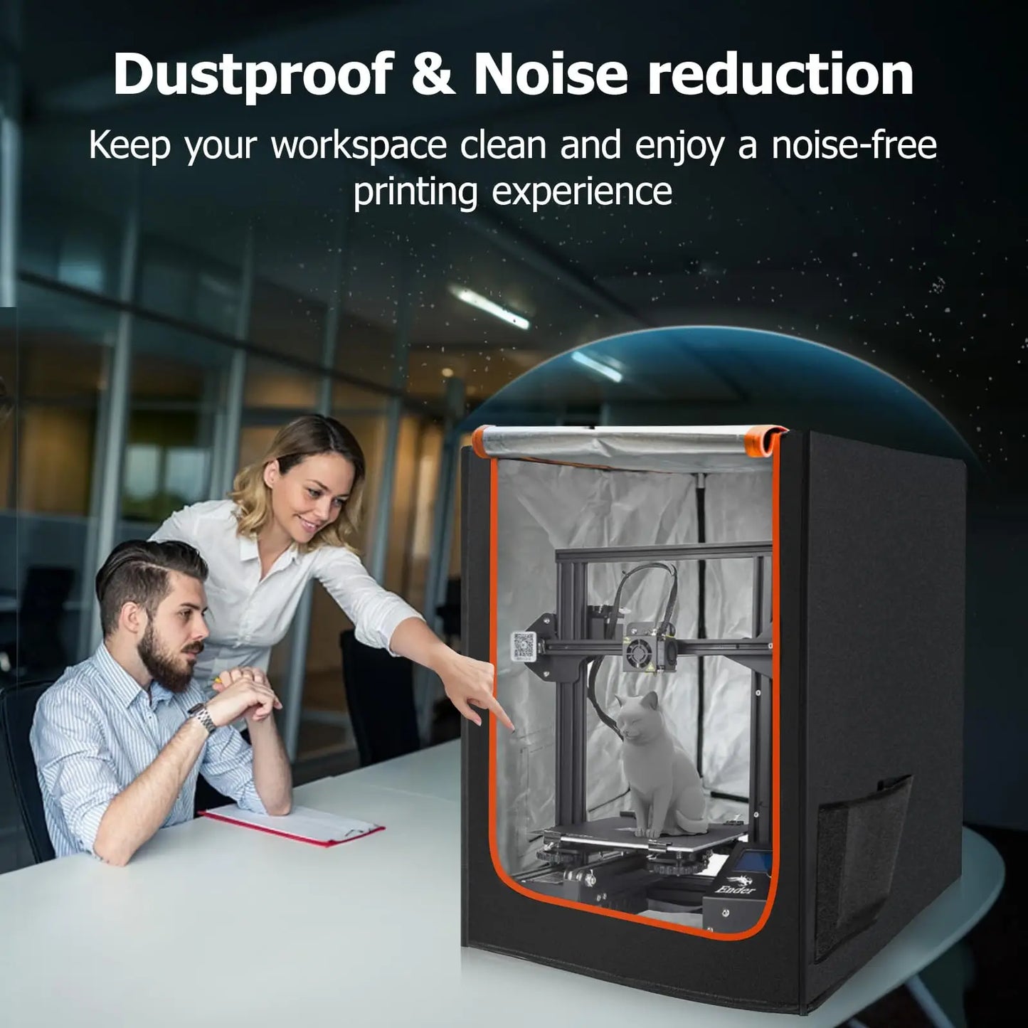 YOOPAI 3D Printer Enclosure with LED Light for Ender Series