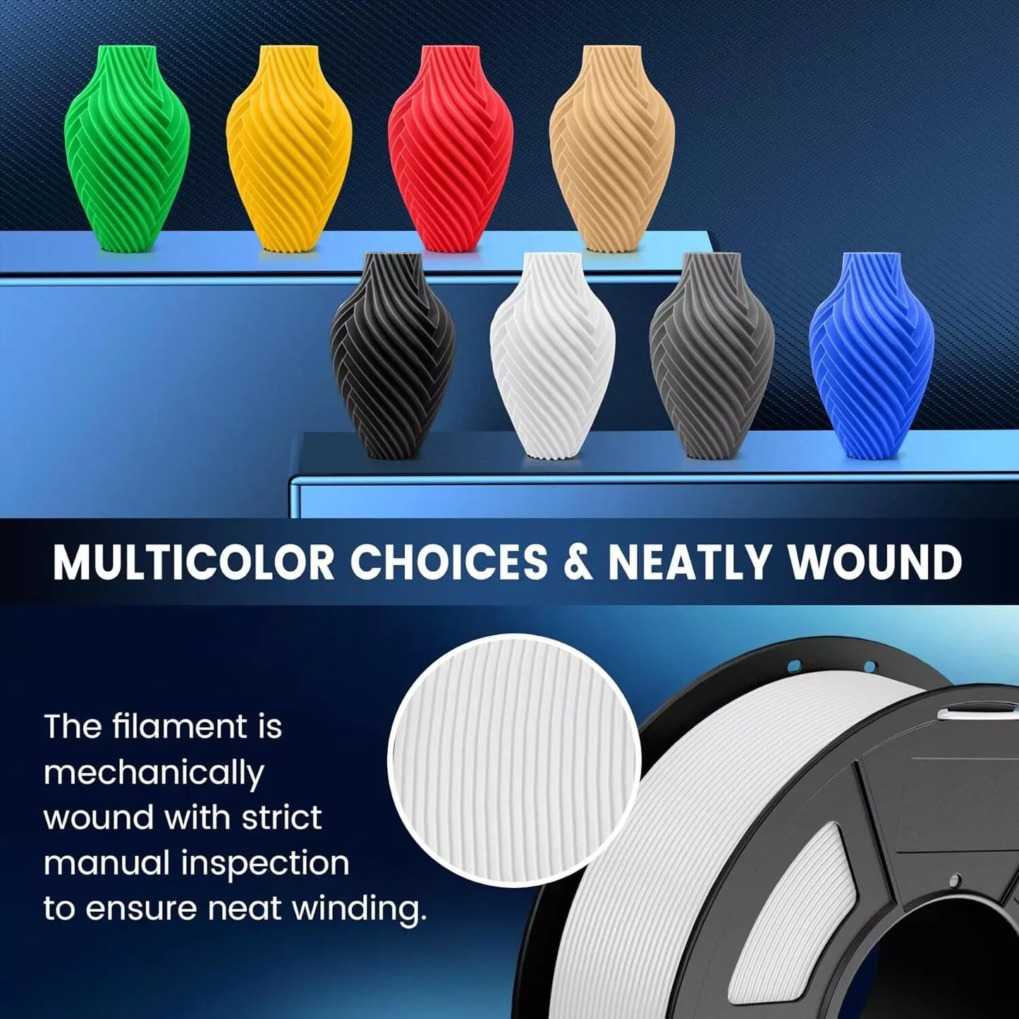 JAYO Matte PLA Filament For 3D Printing Superior Finish
