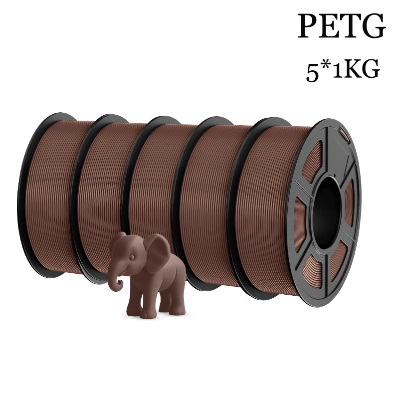 TECBEARS PETG Filament Set for 3D Printer Projects