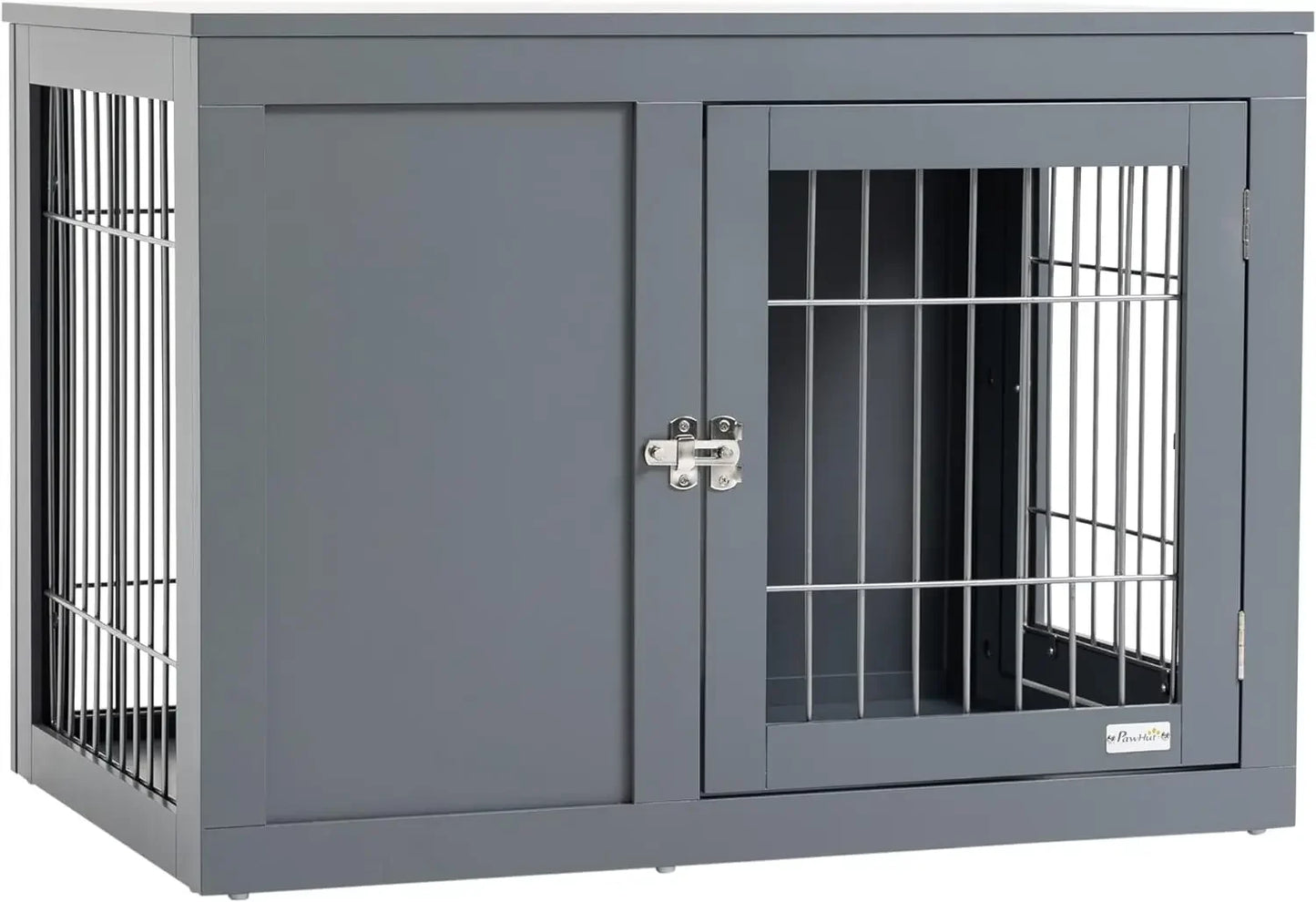 HUANZHUANG Dog Crate Furniture Wire Kennel End Table Doors