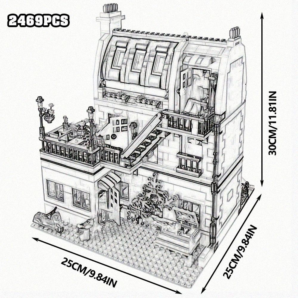 Guangdong TownHall TudorCorner BrickBank CafeCorner Blocks