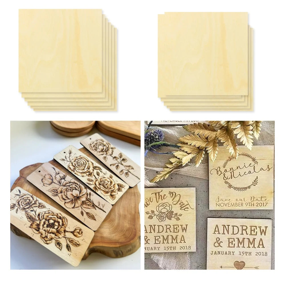 Basswood Sheets For Craft Laser Engraving And Cutting