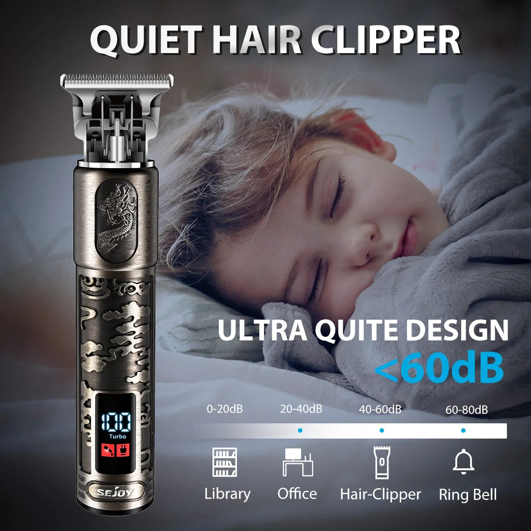 Sejoy Cordless Hair Clipper Kit For Men Professional