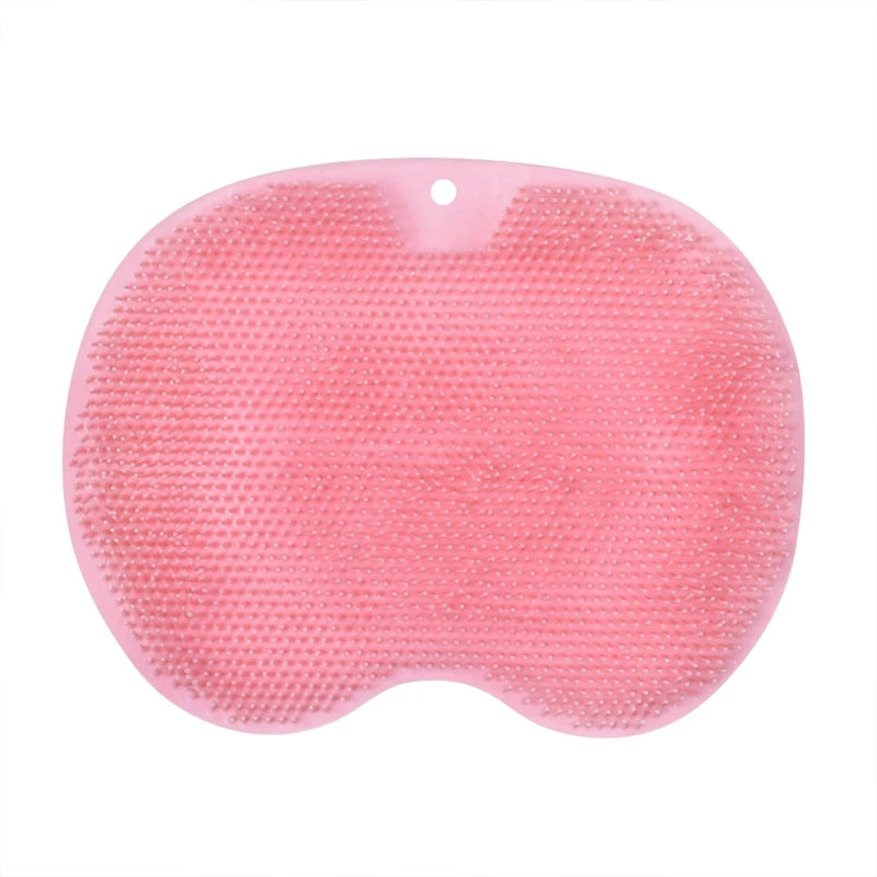 Hign-concerned Silicone Shower Foot Scrubber Bath Mat