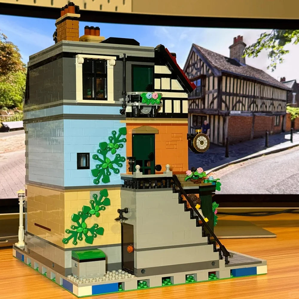 Guangdong TownHall TudorCorner BrickBank CafeCorner Blocks