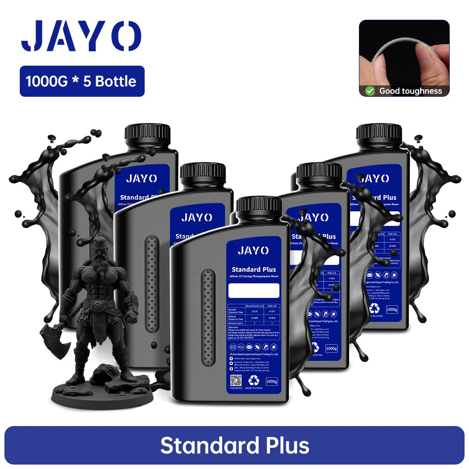 JAYO Standard Plus Toughness Resin for LCD 3D Printing