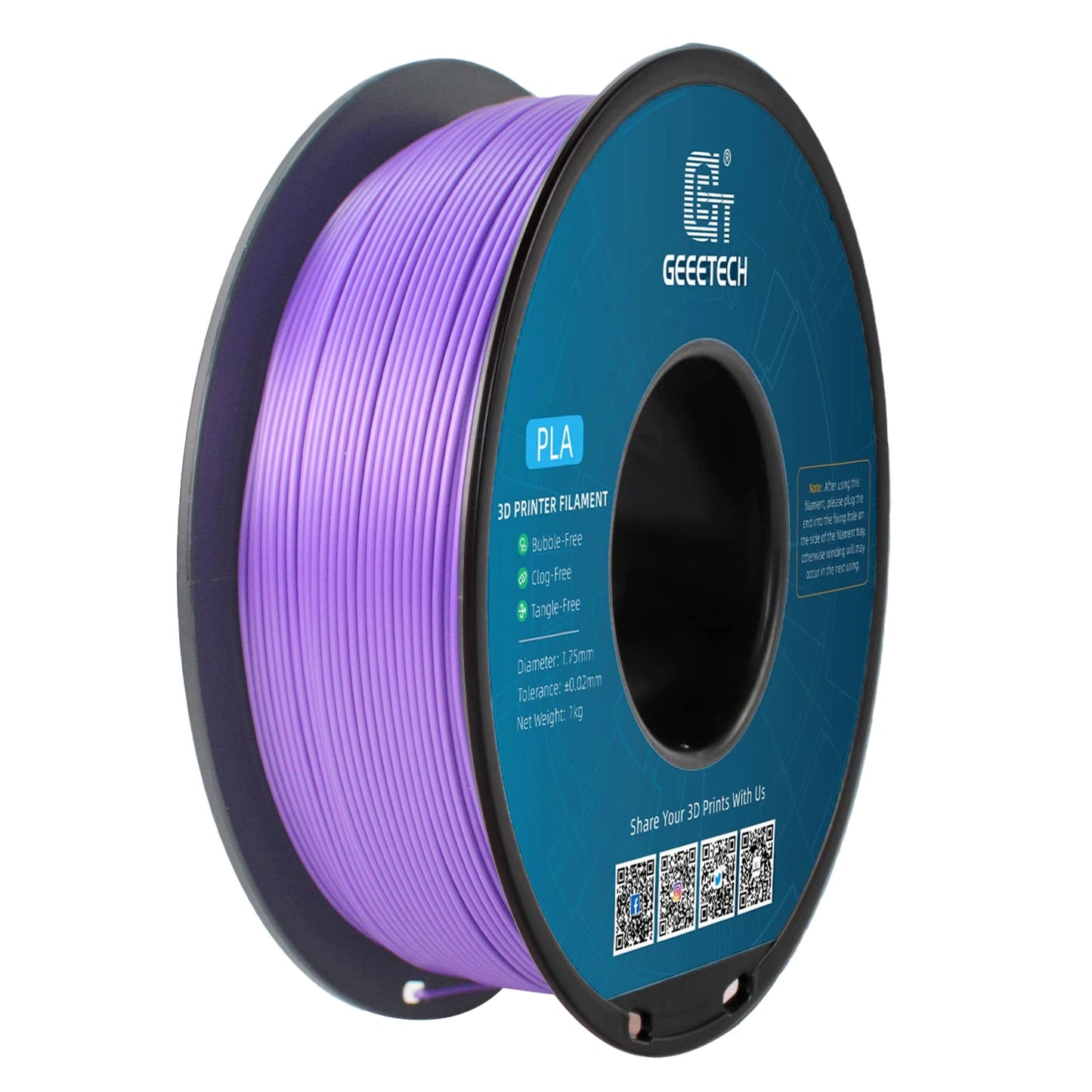 Geeetech Standard PLA Filament for 3D Printing Enthusiasts