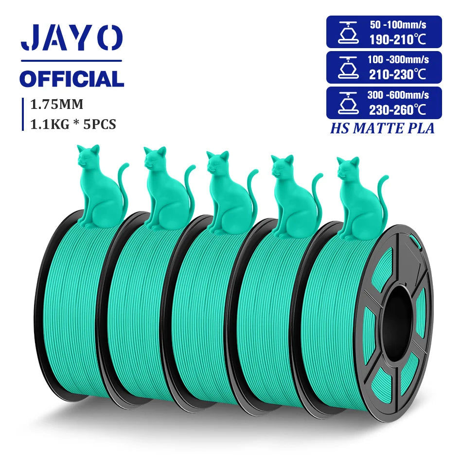 JAYO PLA Matte High Speed 3D Printer Filament Classic