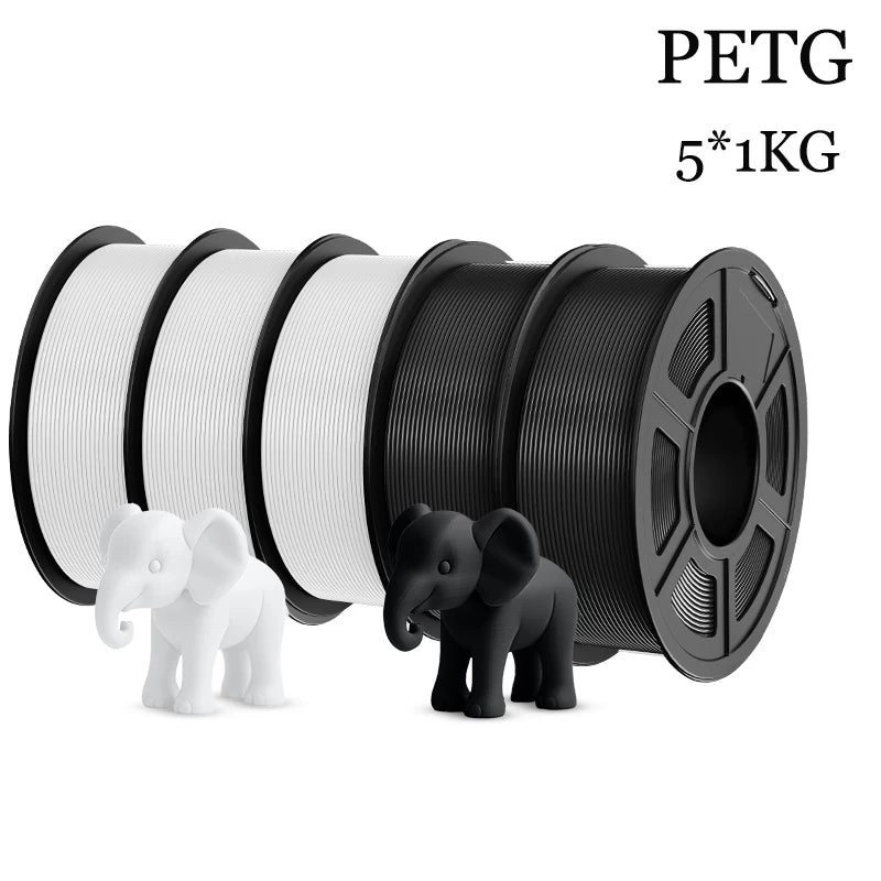 TECBEARS PETG Filament Set for 3D Printer Projects