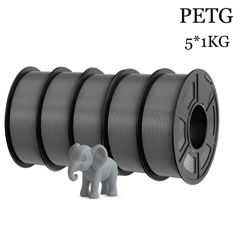 TECBEARS PETG Filament Set for 3D Printer Projects