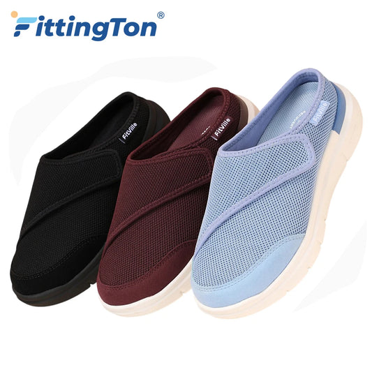 Orthopedic Women Slippers Fleece Lined Arch Support Indoor