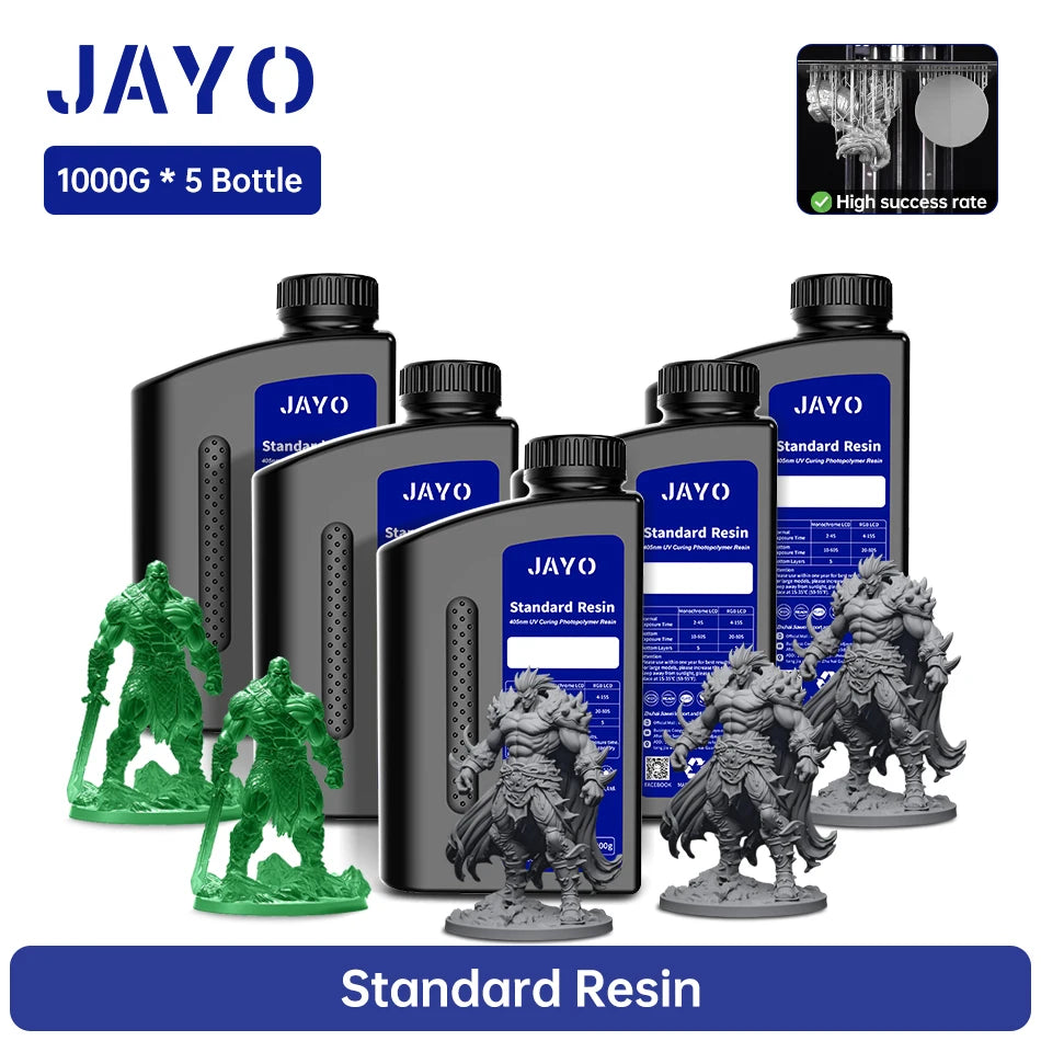 JAYO Standard Plus Toughness Resin for LCD 3D Printing