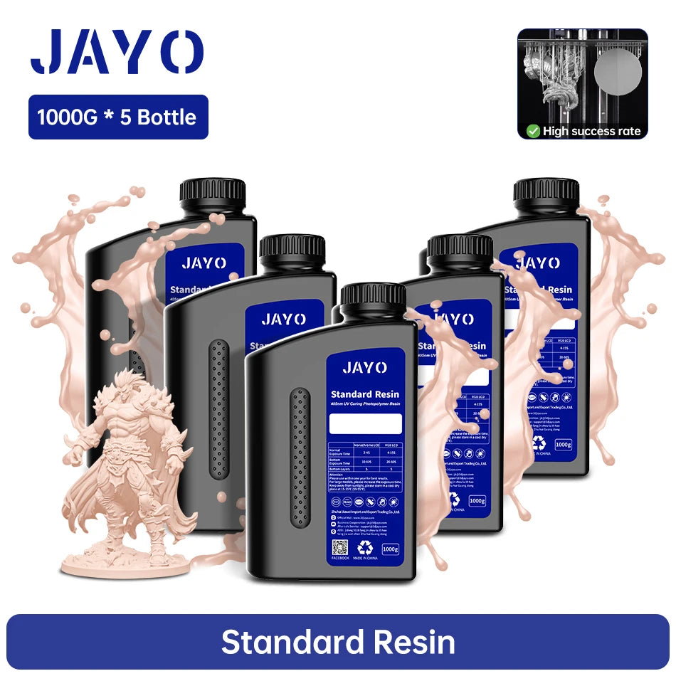 JAYO Standard Plus Toughness Resin for LCD 3D Printing