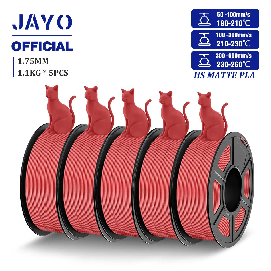 JAYO PLA Matte High Speed 3D Printer Filament Classic