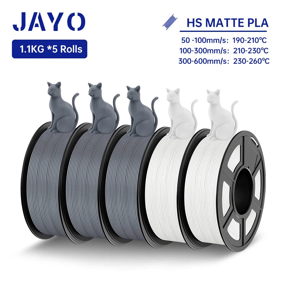JAYO High Speed Matte PLA Filament For 3D Printing Pro