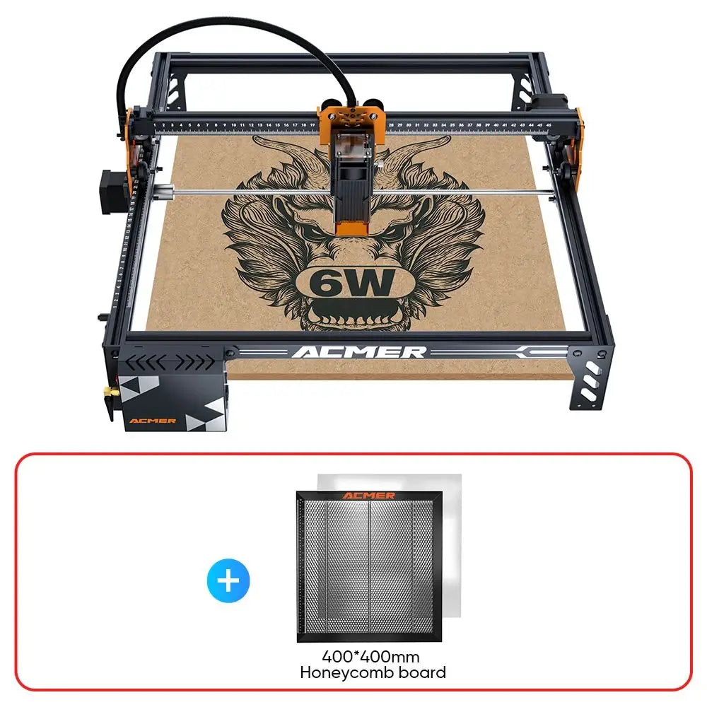 ACMER P1 S Pro 6W Laser Engraving and Cutting Machine