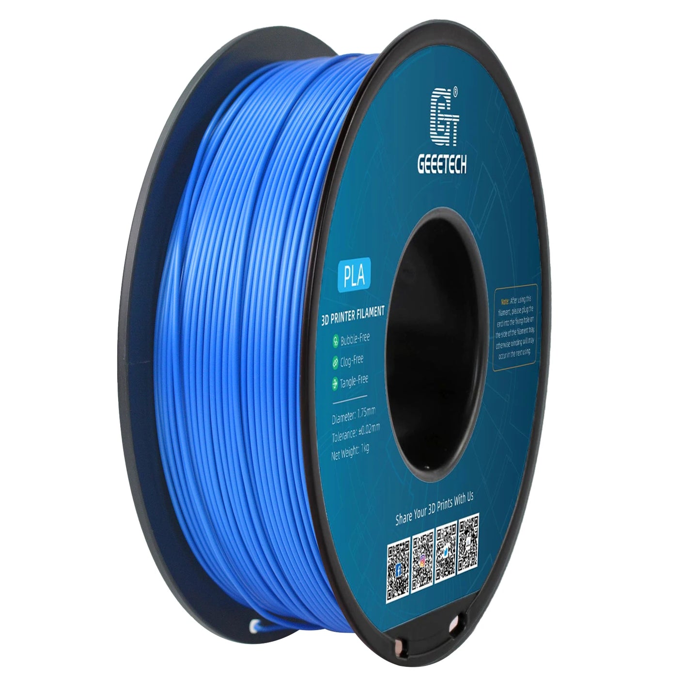 Geeetech Standard PLA Filament for 3D Printing Enthusiasts