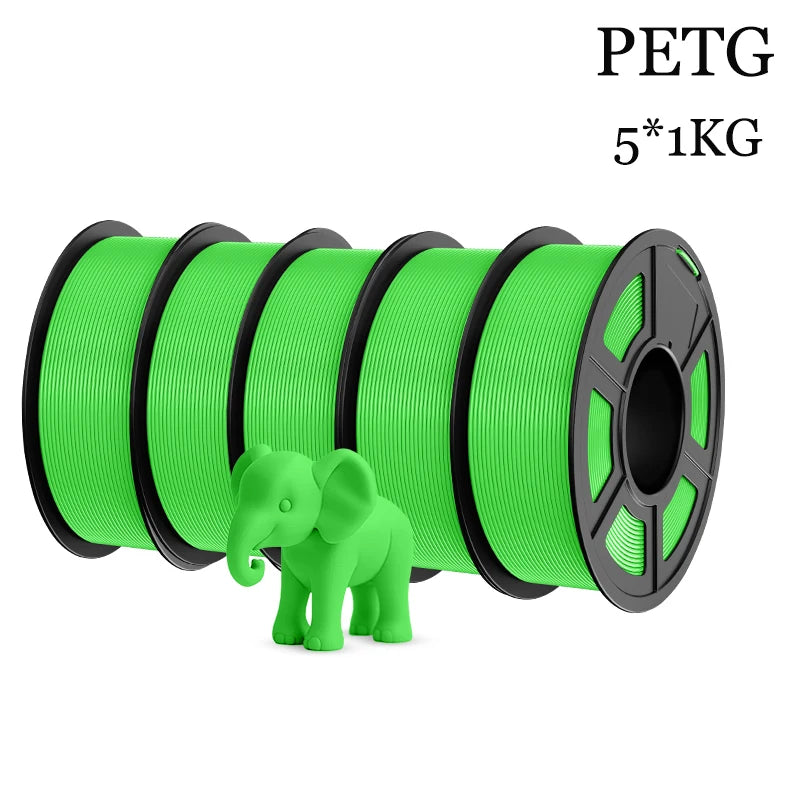 TECBEARS PETG Filament Set for 3D Printer Projects